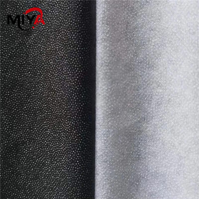 100% poliestere interlining non tessuto resistente per rivestimento di abbigliamento