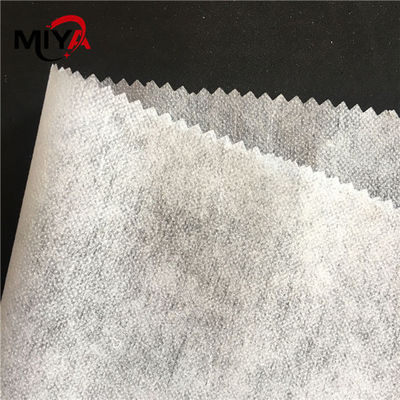 100% poliestere interlining non tessuto resistente per rivestimento di abbigliamento
