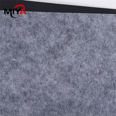 100% poliestere interlining non tessuto resistente per rivestimento di abbigliamento