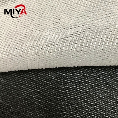 Il poliestere di collegamento fusibile del tricot elastico di 2 lati ha tricottato